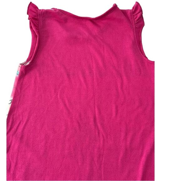 The Children’s Place | Girls Purple Pink Print Sleeveless Nightgown Pajamas Pjs - Picture 5 of 16